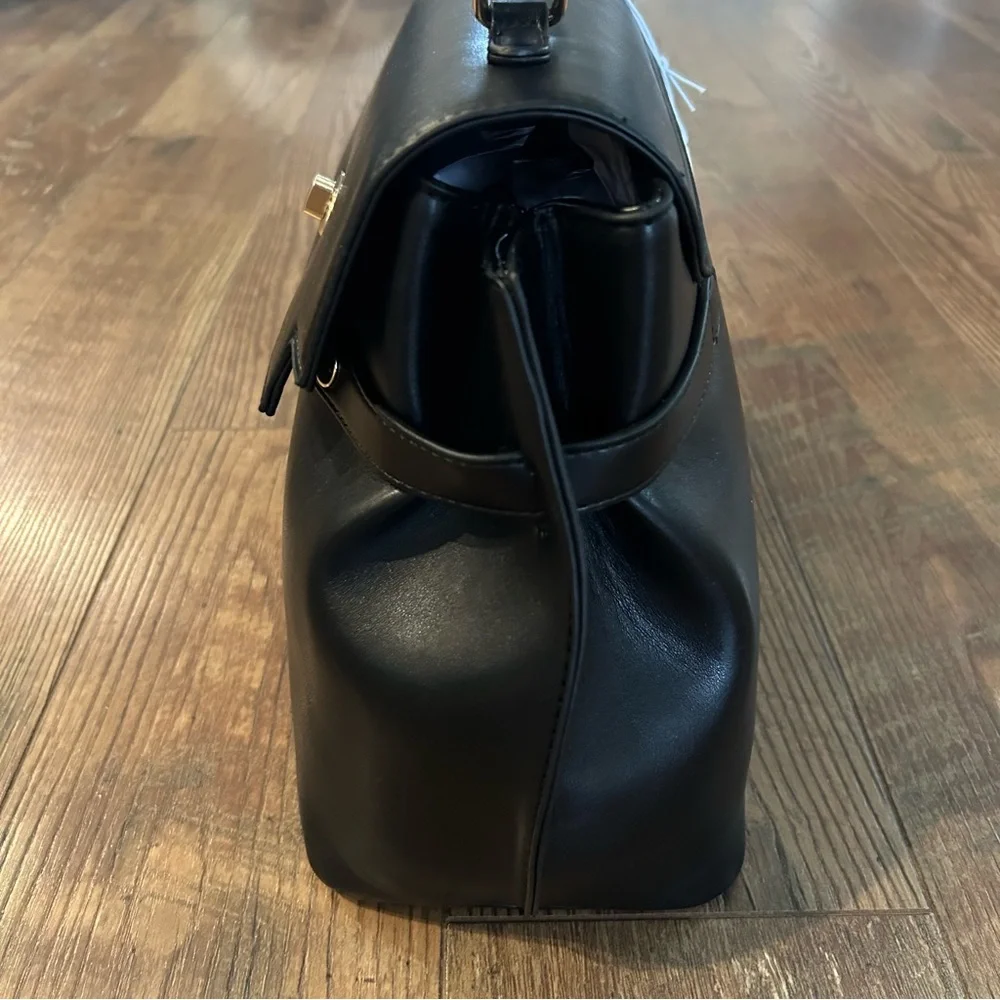 Cavalli Class Tatiana Large Top Handle Bag Purse Handbag Black - Picture 8 of 12